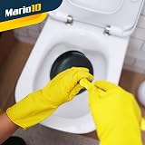 (Set of 2) Mario10 Rubber Sink Plunger 4.52in 5.51in Heavy Duty Unblocker view 8