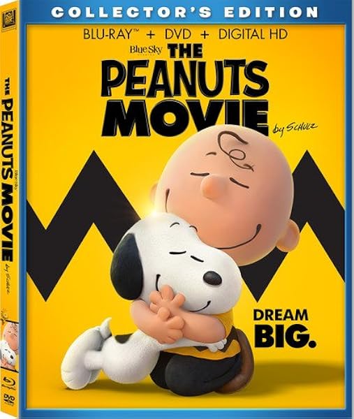 Amazon Com The Peanuts Movie Blu Ray Noah Schnapp Alexander Garfin Hadley Belle Miller Steve Martino Movies Tv
