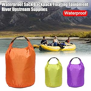 FLYHOME wasserdichte Dry Bags 40L Ultralight Wasserdicht Tasche, Reißfest Wasserdicht Packsack für Kajakfahren Camping Schwimmen Surfen 7 Schnorchelmasken 512PLqPiczL. SS300 【100% wasserdicht, halten Sie Ihre Ausrüstung trocken】: Unser wasserdichte Tasche schützt Ihre Wertsachen vor Regen, Schnee, Schmutz, Staub oder Sand. Hydrostatischer Druck wasserdicht Index bis 5000, kann Ihre Artikel im Inneren trocken und sauber halten.
【Langlebig und leicht】: Unser wasserdichter dry bag aus 210T Polyestergewebe und ist nahtlos schweißfest, fest und zäh. Er wird mit einem Rollverschluss mit Schnellverschluss geliefert, der in drei Sekunden abdichtet. Er kann gerollt oder gefaltet werden, um Platz zu sparen, wenn dies nicht der Fall ist in Benutzung. Die glatte Oberfläche erleichtert die Reinigung. Nur etwa 100 g pro wasserdichten Taschen.
【Starke Schnalle zum Tragen】: Unser wasserdichte Tasche verfügt über eine professionelle Schnellverschlussschnalle, die 100.000-mal verwendet werden kann. Sie ist fest und sicherer.