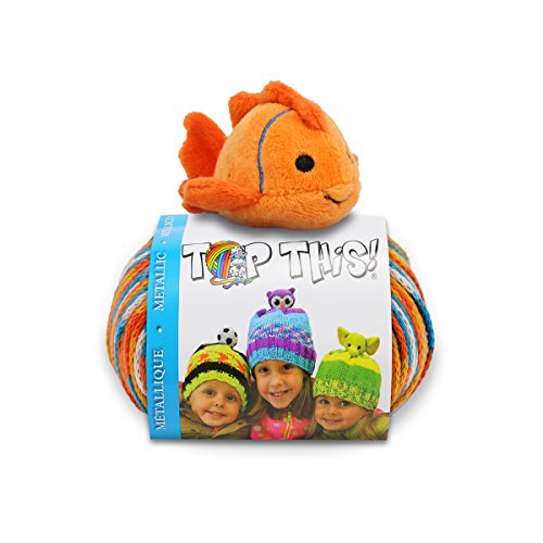 Dmc top this metallic goldfish yarn kit