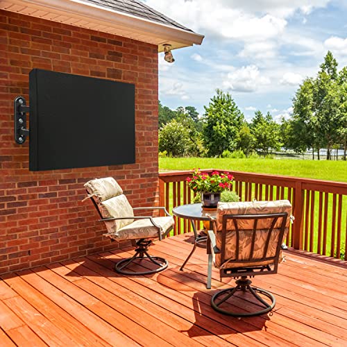 Mounting Dream Outdoor TV Cover Weatherproof with Bottom Cover for 41