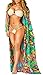 Bathing Suit Cover Ups for Women Chiffon Boho Beach Coverup Swimwear Kimono Cardigan Bikini Swim Cover Up Beach Dress Green