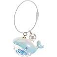 TOPPERFUN Dolphin Keychains, Cute Whale Keychains, Couple Car Keychains, Creative Pendants and Bag Ornaments, Cute Wallet Accessories, Colorful Dolphin Pearl Models