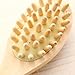 Attmu Body Bath Brush - Natural Bristle Dry Skin Brushing with Long Handle - Exfoliating Skin and Cellulite, Improving Lymphatic Functions, Stimulating Blood Circulation