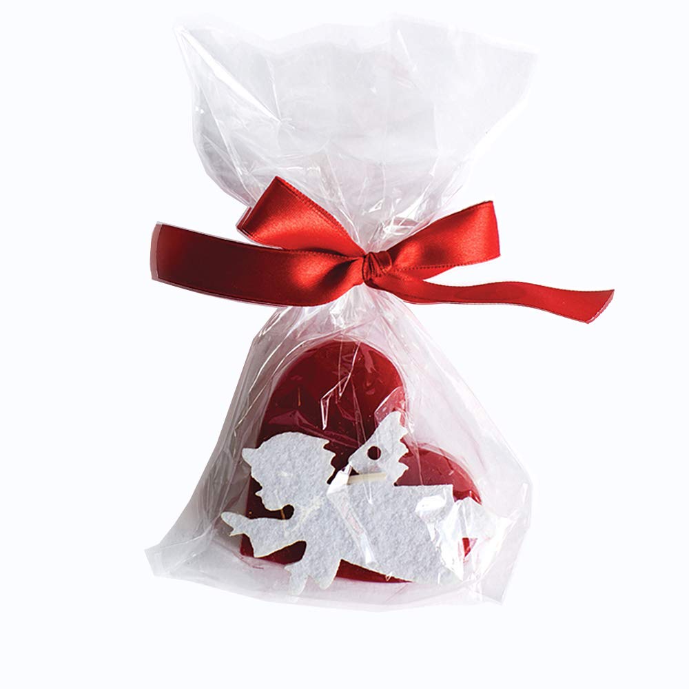 Candles D'Aurora Candle 7x6,5x1,8 cm red