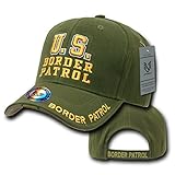 Law And Order Cap-U.S. BORDER PATROL- Olive W35S55E