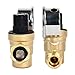 TargetEvo Adjustable Brass Lead-free Water Pressure Regulator Reducer With Gauge Inlet Screened Filter For RV (NH Thread)