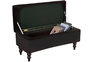 Eco-Ancheng Stretch Ottoman Cover Rectangle Storage Ottoman Slipcover Folding Storage Ottoman Bench Slipcovers Foot Stool Slipcover with Nonslip Elastic Bottom for Living Room