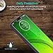 [3 Pack] LK Screen Protector for Motorola Moto G7 Power, [New Verison] [Frame-Installation] Tempered-Glass 9H Hardness, Anti Scratch