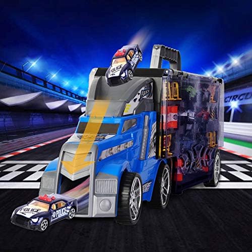 Mini Automotive and Truck Toy Set for Kids – Transport Provider Play Set for Boys and Girls, Ages 3-12