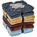 JCV Group Hotel Elements Luxurious Softness Extra Comfy Velvet Throw Blanket, 50x60 (Mustard)