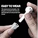 AirPods Strap, Aggice 2-Pack Anti-Lost Comfortable Magnetic Sport Silicone Strap for Apple AirPods