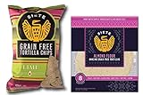 Siete Lime Flavor Grain Free Tortilla Chips Salt (5 ounce) & Siete Almond Flour Tortillas, 8 count