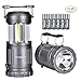 GYMAN 2 Pack LED Camping Lantern&Flashlight Latest COB Technology Survival Kit for Emergencies, Hurricanes, Storms, Camping Gear for Hiking, Outages, Night, Fishing