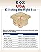 BOX USA Moving Side Loading Boxes Large, 18