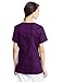 Cherokee Workwear womens Workwear Core Stretch V-neck medical scrubs shirts, Eggplant, Medium US