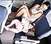 Inflatable Travel Footrest for Airplanes, Foot and Leg Rest Travel Pillow - Kids' Bed to Lay Down Flat on Flights (Grey)