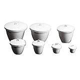 10 Pieces/Pack Aluminium Oxide Ceramic Crucible
