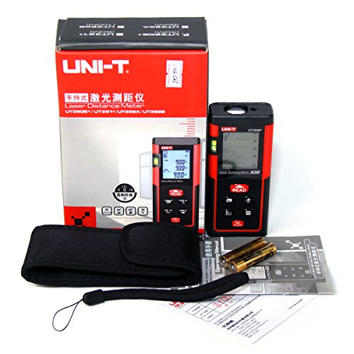 UNI-T UT390B+ Laser Distance Meter 40m Auto-range Area/Volumn/Diastimeter Range Finder Digital Laser Tape Measurement