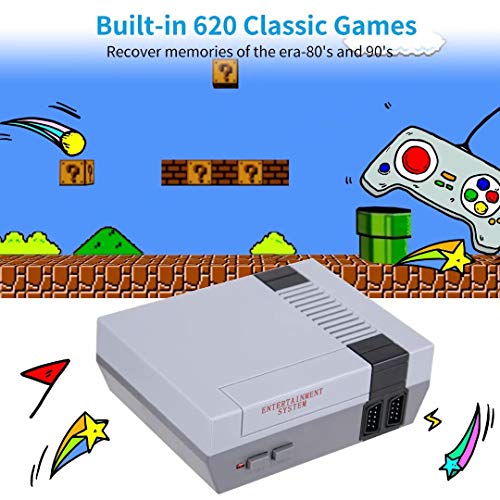 LIFTREN Plug & Play Classic Handheld Game Console,Classic Game Console Built-in 620 Game Handheld Game Console, Video… - Image 3