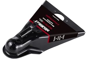 NBJINGYI 2-5/16" 14,000 lb A-Frame Trailer Coupler – Class IV Heavy Duty, Powder Coated Black, Quick-Lock Design, Fits Gooseneck & Equipment Trailers