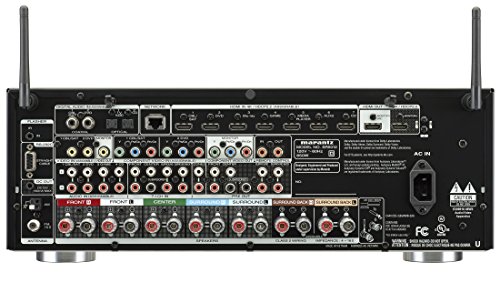 Marantz SR5012 7.2 Channel Full 4K Ultra HD Network AV Surround Receiver with HEOS Black, Works with Alexa