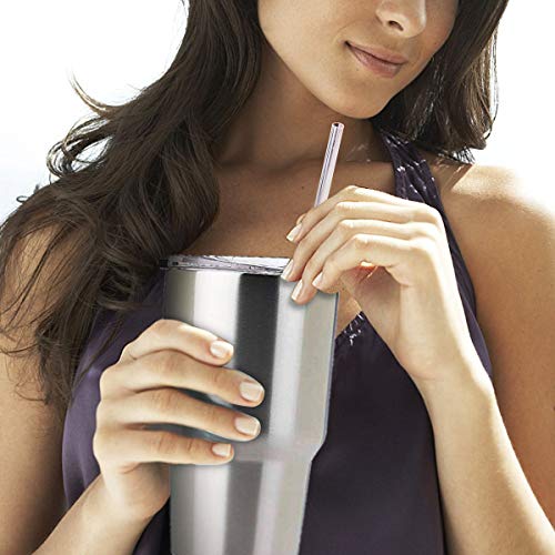 ZYTC reusable plastic straws, 20OZ and 30OZ cups, for Yeti, Ozark, set