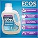 ECOS® Hypoallergenic Laundry Detergent, Lavender, 200 loads, 100oz Bottle by Earth Friendly Products (Pack of 2)