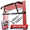 Iron Age Pull Up Bar For Doorway – Angled Grip Home Gym Exercise Equipment – Pullupbar With Shortened Upper Bar and…