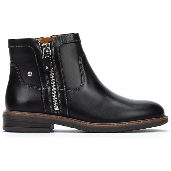 Amazon.com | PIKOLINOS Boots Leather Aldaya for Woman Black | Mid-Calf