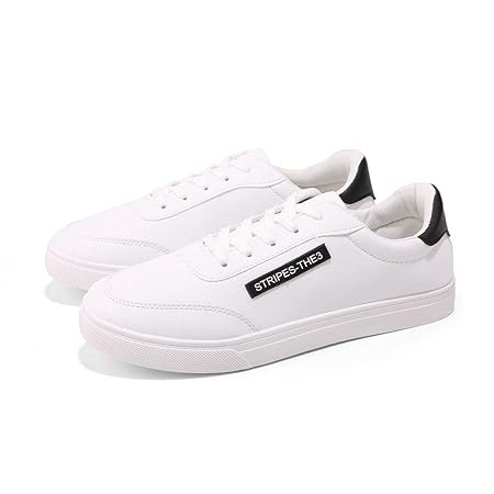 SHE.White - Zapatillas unisex Low Basic, informales, de piel ...