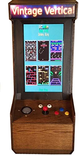 Halloween Sale $130 Off: In-Store Demo 60 Classic Game Dark Oak Wall-Mount Arcade
