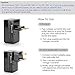 BESTTEN Voltage Converter, 1875W Step Down Transformer, Universal World Travel Adapter Plug Set for UK/AU/US/EU/Asia, Over 150 Countries, Decent Pouch Included, Black