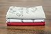 DII French Jacquard Kitchen Collection, Dish Towel Set, Rose De Provence 3 Count