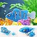 Bao Sheng@ [5 Units] Flashy Electronic Pets Toy Robot Fish Swimming Diving Electric Turbot Clownfish (DZY-X5)