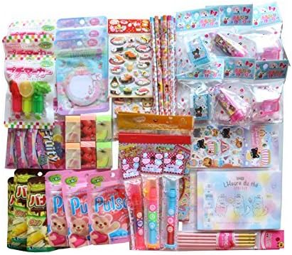 Fusion Kawaii Wonderful Japanese Signature 12-pc Stationery Set Bundle Assorted Items