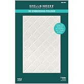 Spellbinders 3D Embossing Folder 5.5"X8.5" - Tufted