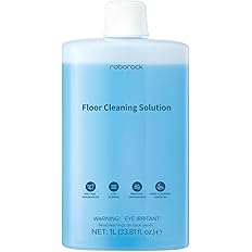 roborock Floor Cleaning Solution, Floor Cleaner for Hardwood, Compatible Robot Vacuums with Mopping and Wet and Dry Vacuum, 1