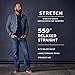 Levi's Men's 559 Relaxed Straight Fit Jeans (Seasonal), Indigo Black, 32W x 32L