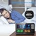 AMIR Weather Station, Large Color Display Clock Calendar with Alarm Clock, Snooze Function, Wireless Forecast Station with Sensor, Indoor Outdoor Thermometer for Home,Bedroom