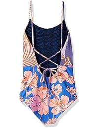 Bañador de una pieza con estampado mixto Maaji para niñas con espalda ajustable