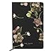 Ted Baker Soft Touch Arboretum Floral 192 Lined Page A5 Notebook, Black (ATED514)