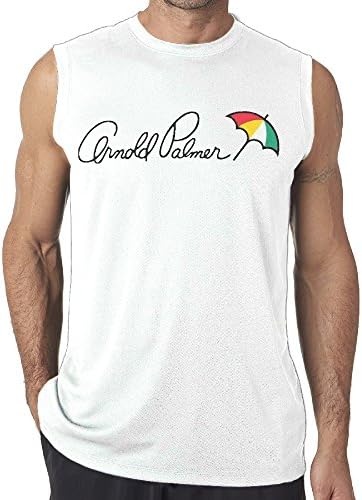 White Moisture Wicking Design Man Arnold Palmer Workout T-Shirt