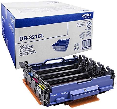 Brother DR-321CL Drum Unit, Brother Genuine Supplies, Black, Cyan