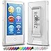 iPod Nano 7 Case, Roartz Clear Frost Ultra Slim Fit Case Premium Rubber Cover Belt Clip Shell for Apple iPod Nano 7 (Latest Generation)