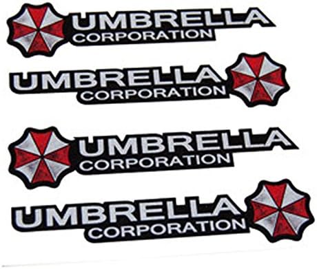 Creative Personality Umbrella Car Stickers Decal for Door Handles Car Styling Decoration