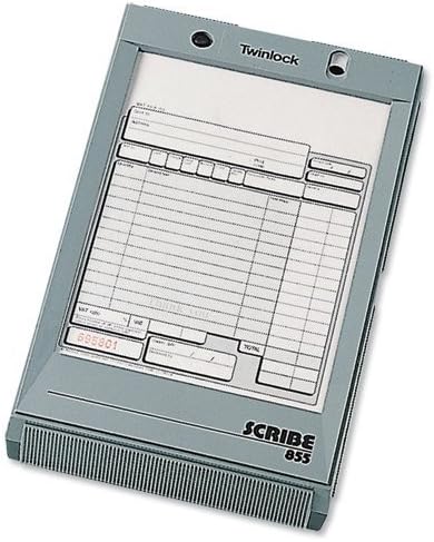 Twinlock Scribe 855 Counter Sales Receipt Business Form 3-Part 216x140mm Ref 71707 [Pack 75]