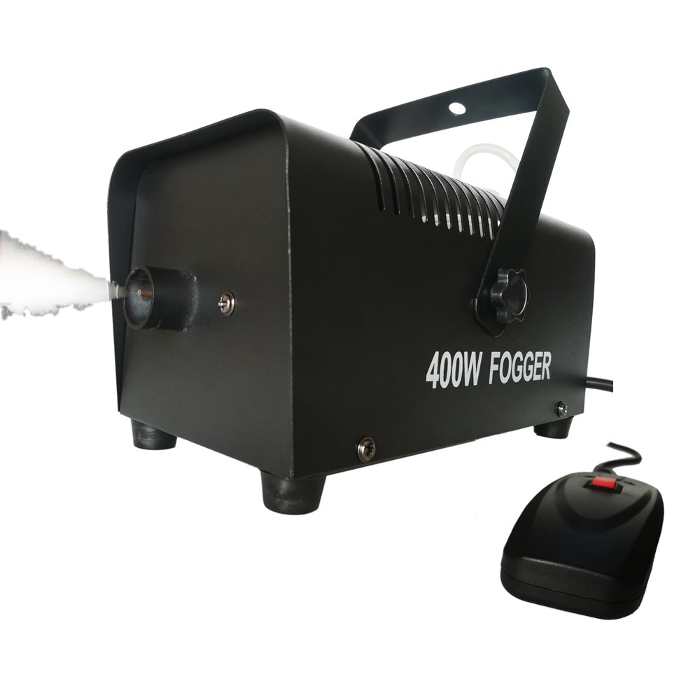 Halloween Fog Machine Portable Mini Fog Smoke Machine with Wired Remote