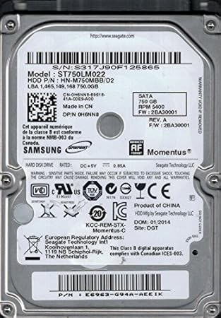 st750lm022 hn-m750mbb firmware