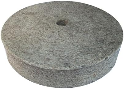 Wool Felt Polishing Buffing Grinding Wheel for Bench Grinder (10.8"x1.5"x1.0")